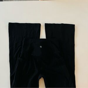 Athleta Black Salutation Stash Flare Pants